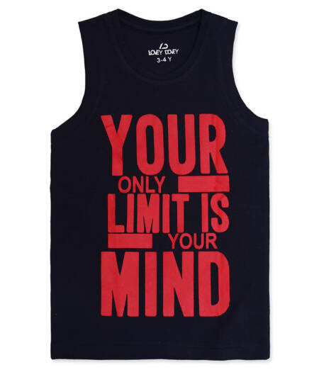 Black Your Only Limit Tank Top